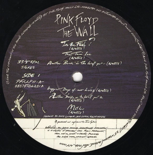 Pink Floyd - The Wall -  Remastered 180G - 2 LP - New Sealed Vinyl - Masterpiece - Image 3 of 4