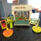 Vintage 1971 Fisher Price Little People #923 Play Family School House