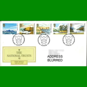 FDC National Trusts Commemorative Post Office First Day Cover Stamps, 24.6.1981 - Picture 1 of 3