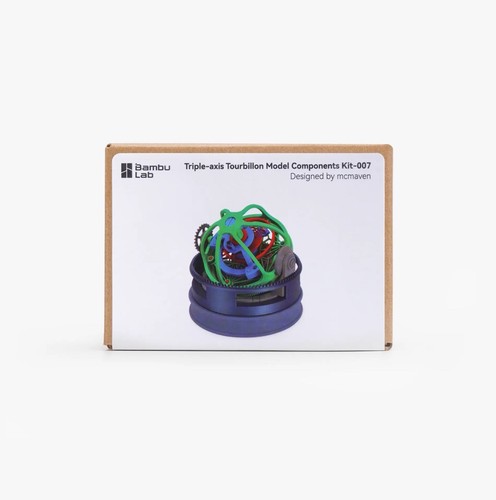 NEW Bambu Lab Triple-Axis Tourbillon Model Components Kit 007 - Afbeelding 2 van 2