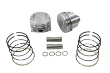 80 inch FLH-FX Piston Set Standard fits Harley Davidson