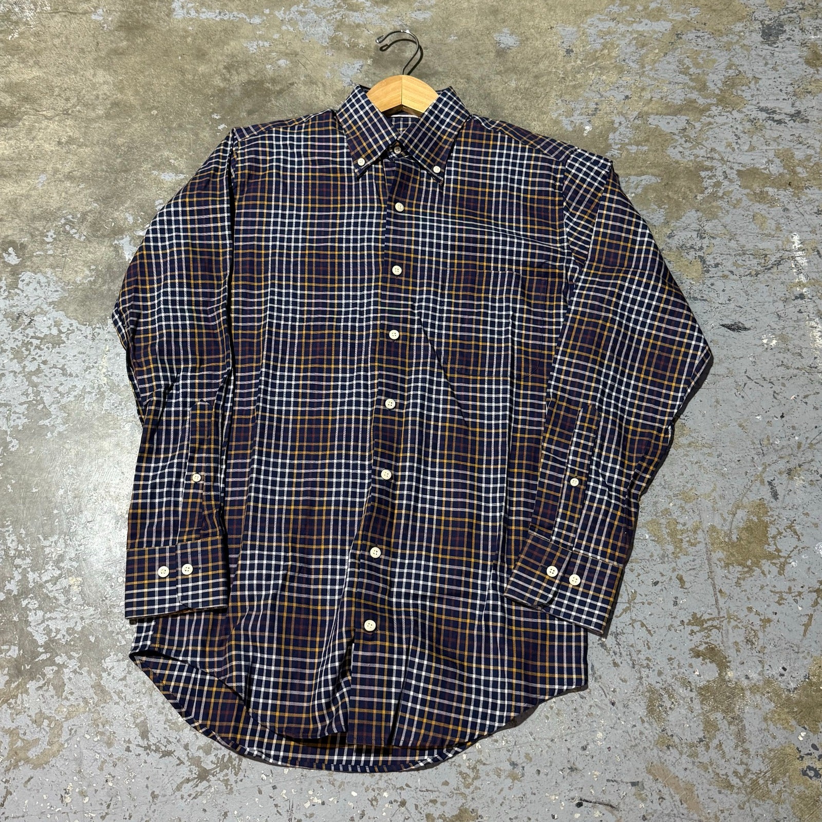 Peter Millar 100% Cotton Men's S Button Up Shirt Multicolor Check