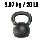 Heavy Duty Kettlebell Cast Iron 20lb Balanced Weight Strength Fitness & Training