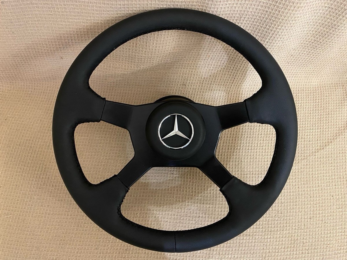 AMG Mercedes Steering Wheel New Leather W126 W123 W124 W201 R107 