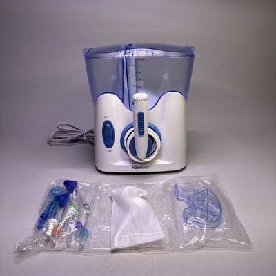 H2ofloss HF-8Whisper Dental Water Flosser for Teeth Cleaning 12 jet tips-New