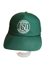 Independent Steelworkers Union Snapback Ball Cap/Hat Made In USA Green