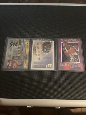 96-97 Skybox E-X2000, Finest, Bowman's Best Ray Allen RC's