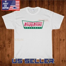 NEW SHIRT KRISPY KREME DOUGHNUTS RESTAURANT MEN'S LOGO T-SHIRT FUNNY SIZE S-5XL
