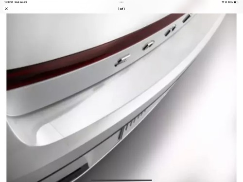 2021-2024 Hyundai Sonata Rear Bumper Applique Protector Film PPF L0F28-AU001 OEM - Picture 2 of 13