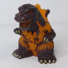 2000 Godzilla 1.5" 1994 Fire Godzilla Mini Figure Finger Puppet Gashapon Bandai
