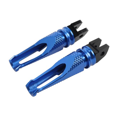 2x Blue Rear Passenger Footrest For Ducati Panigale 1098 1198 1199 1299 959 899 - Picture 8 of 10