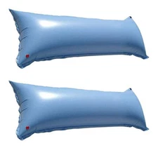Lot of 2 - 4' 6" x 15' Heavy Duty Swimming Pool Air Pillow for Oval Pools