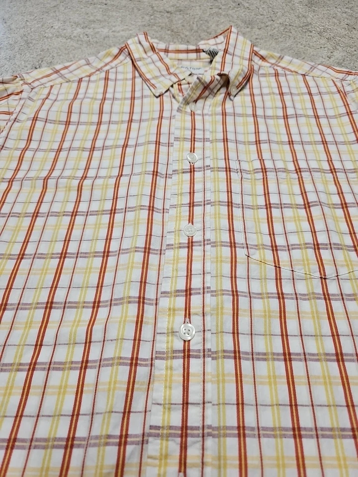 Covington 男式长袖条纹正装衬衫 M 码 — 第 3/4 张图片