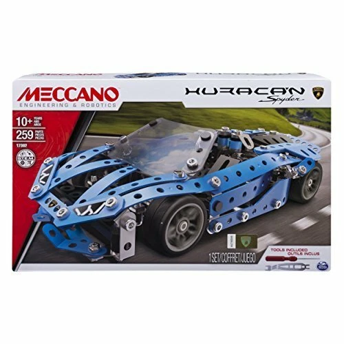 Lamborghini Huracan Spyder Set Meccano Building Set STEM Supercar
