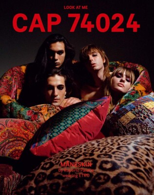 MANESKIN Cap 74024 Fashion Magazine Ricky Martin ROBERTO BOLLE Elise Crombez NEW