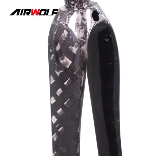12K Road Bike Fixed Gear Bicycle Carbon Forks Fork Threadless 1"(25.4mm) 700C - Picture 6 of 12