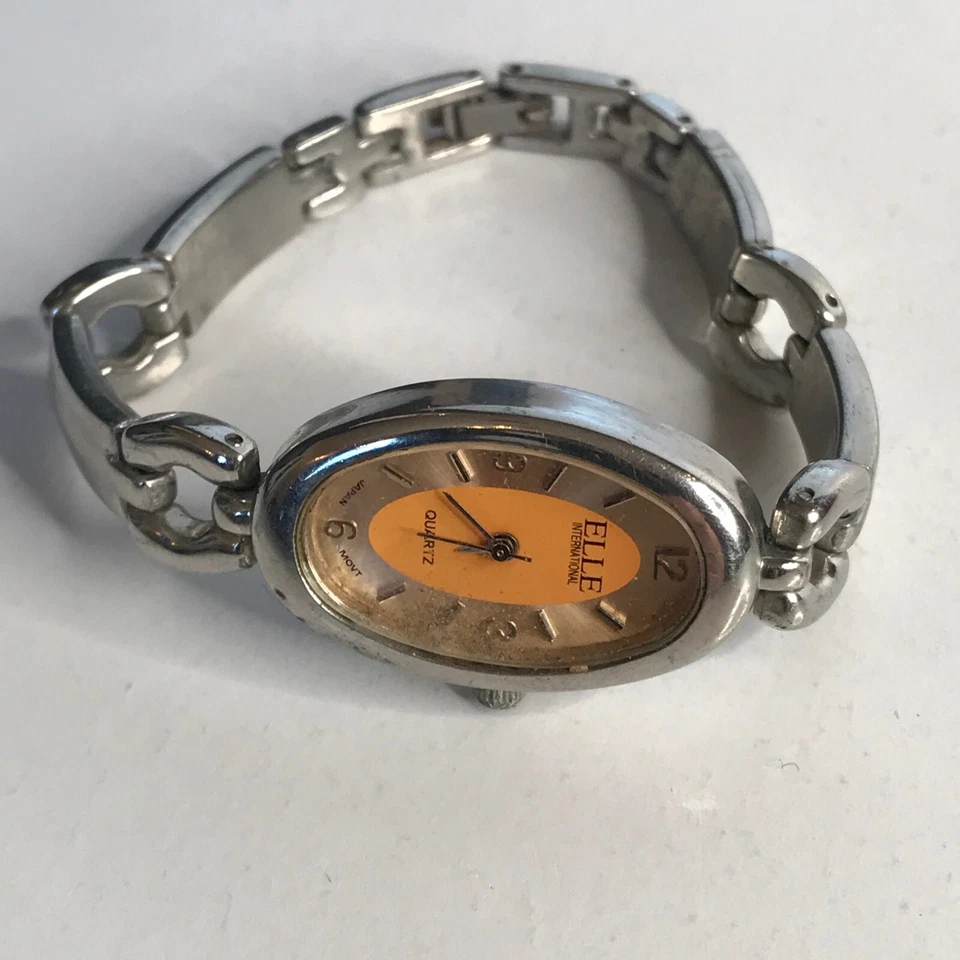 Reloj de pulsera de cuarzo para mujer Elle International movimiento Japón Foto 4 de 4