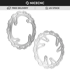 Front Rear Brake Disc Rotors For Honda CR125R CR250R CRF250R CRF250X CRF450R X