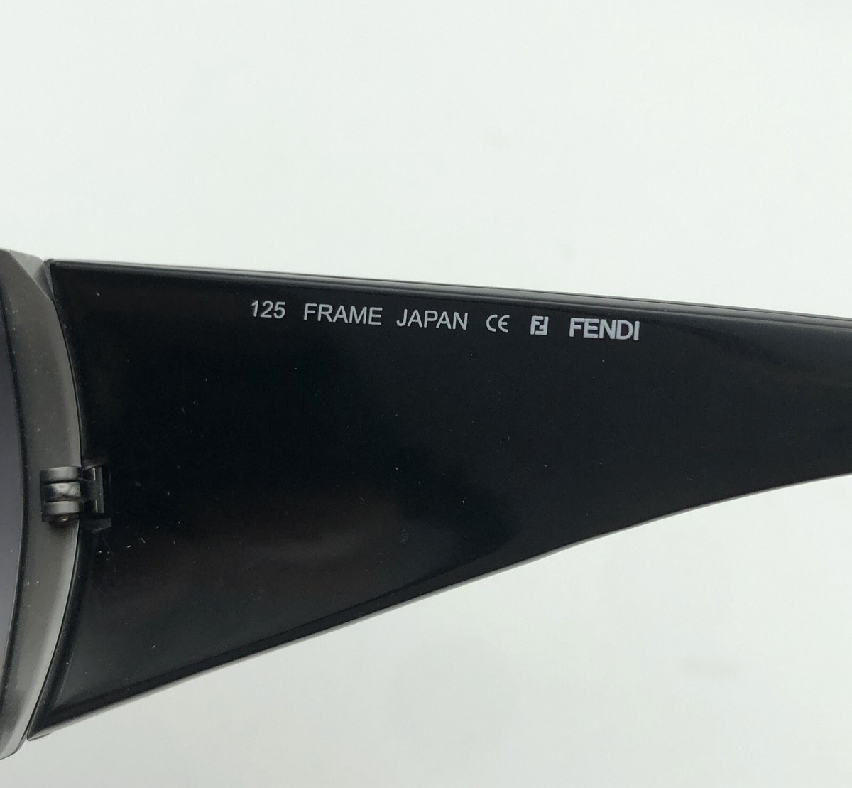 Authentic FENDI FS349R 705 125 Sunglasses W/Rhinestone Accents ( RARE ) Authentic FENDI FS349R 001 125 Sunglasses with Rhinestone  main image 4
