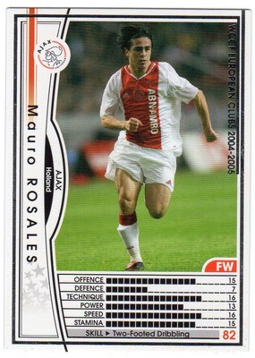 Figurine Panini WCCF European Club 2004/05 – Arjen Robben Chelsea – Neuve