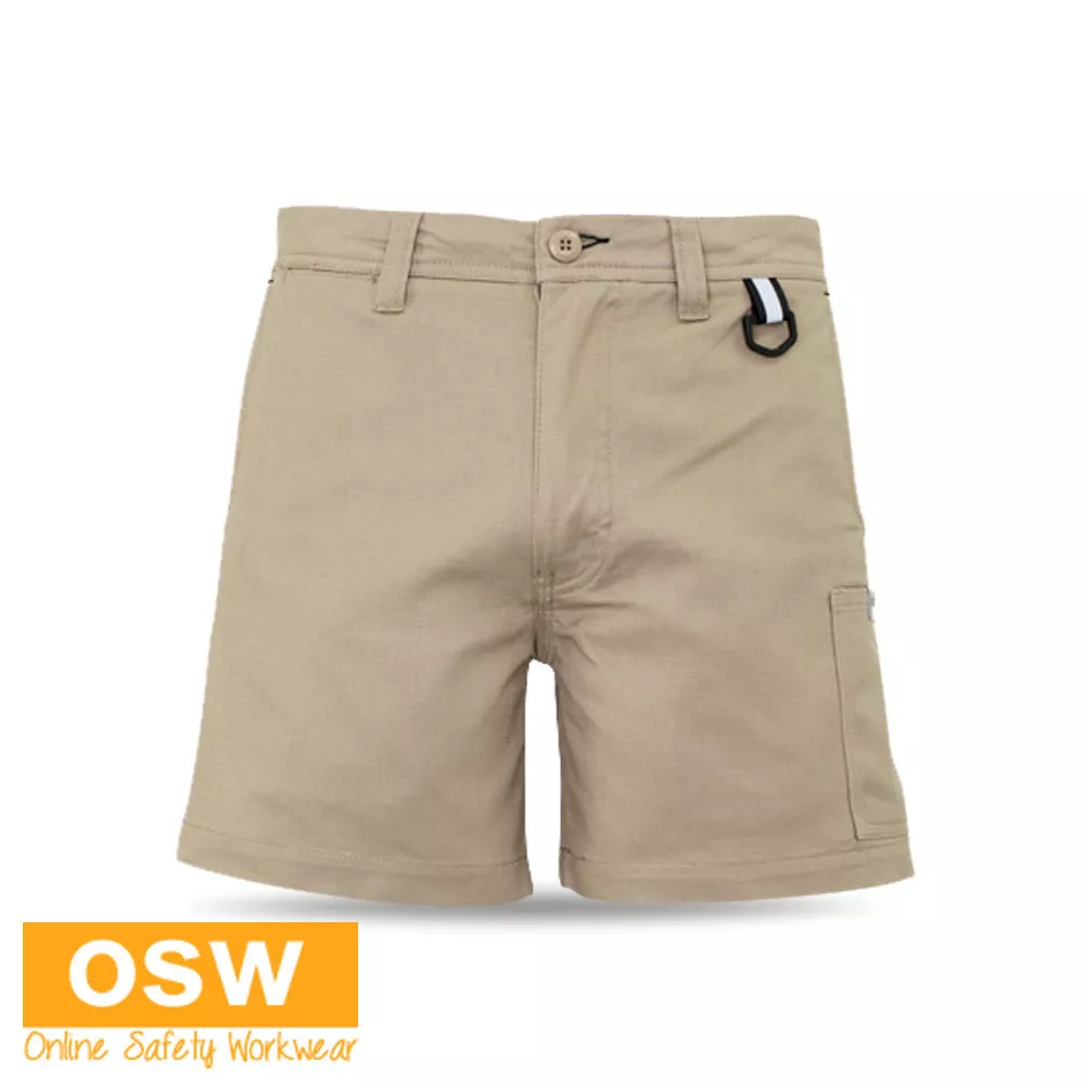 MENS KHAKI BLACK RUGGED COOLING TRADIES BUILDER PLUMBER