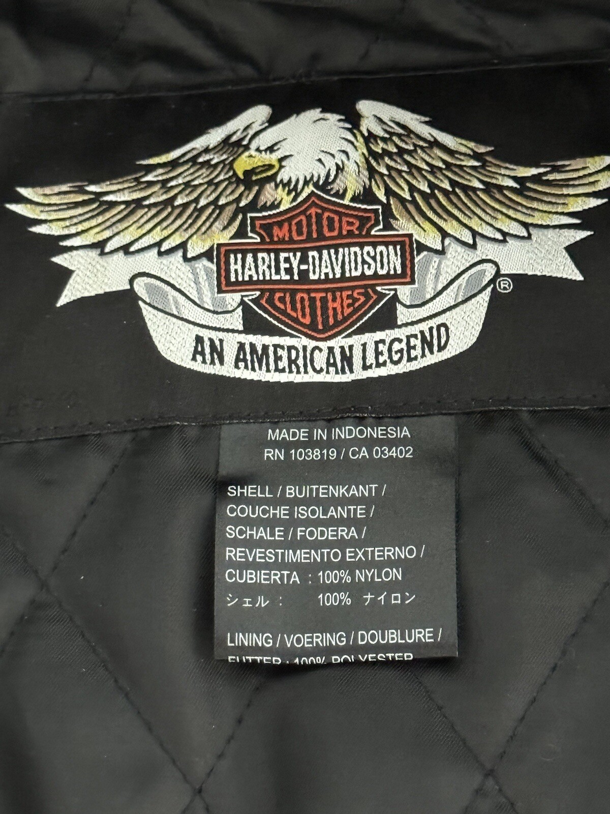 Harley-Davidson Functional Nylon Lined Riding Jac… - image 4