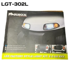 RHOX LED Factory Light Kit w/ Plug and Play Harness, E-Z-Go RXV 16-21, 12-48V