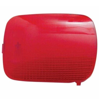 United Pacific 37055 - Rectangular Red Dome Light Lens For Peterbilt