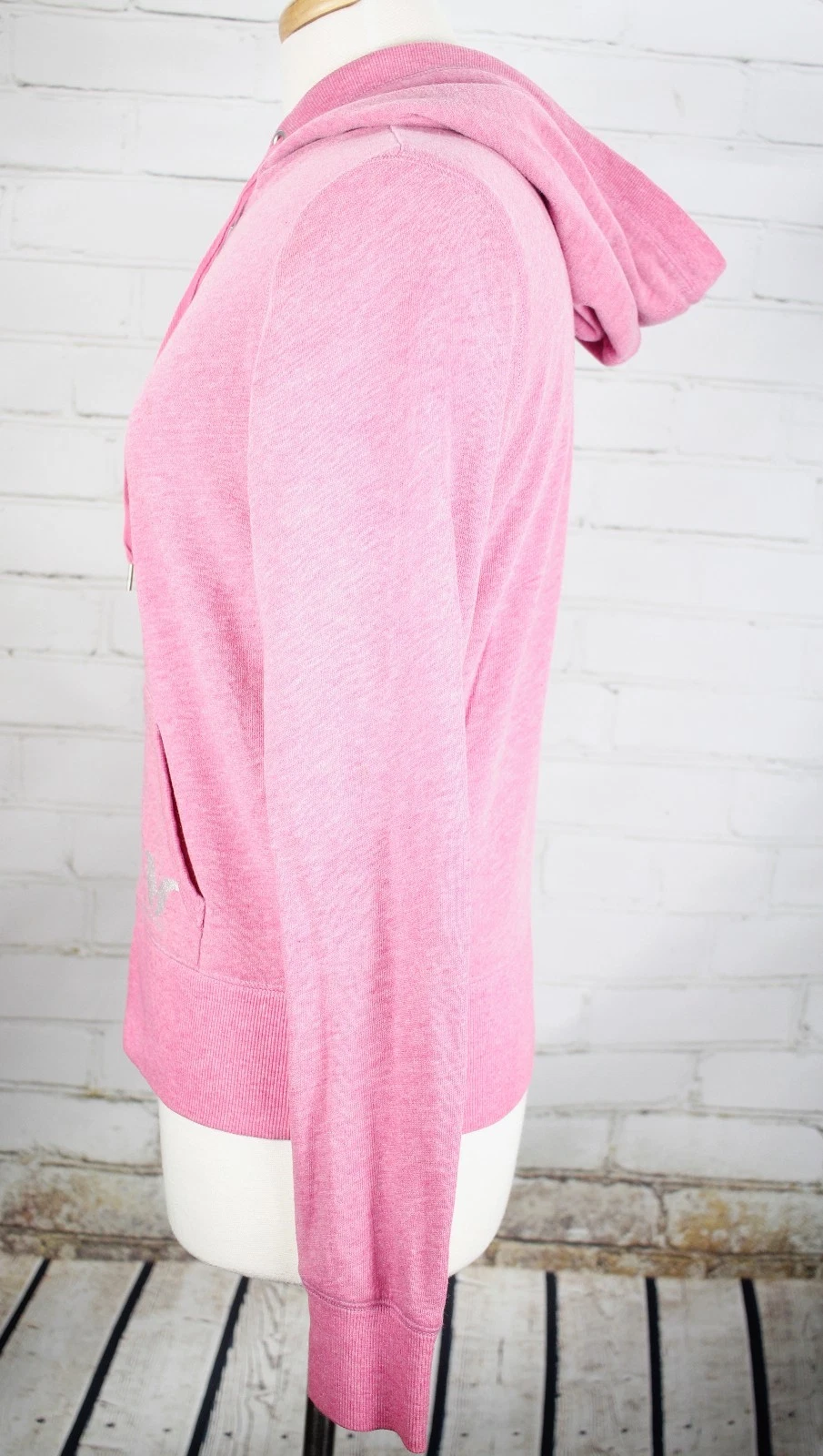 UNDERCOVER Felpa con cappuccio e zip intera Victoria's Secret Supermodel Essentials rosa donna M