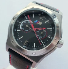 BMW M2 M4 M5 M6 M Power Style Motorsport Racing Car Accessory Swiss Sport Watch