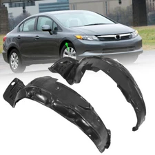 Fender Liner For 2012-2015 Honda Civic Front Left Driver & Right Passenger Side