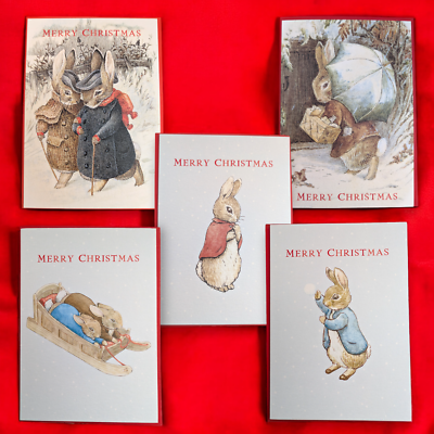 Wedgwood Beatrix Potter Peter Rabbit Merry Christmas 1988 Collectors - View #6