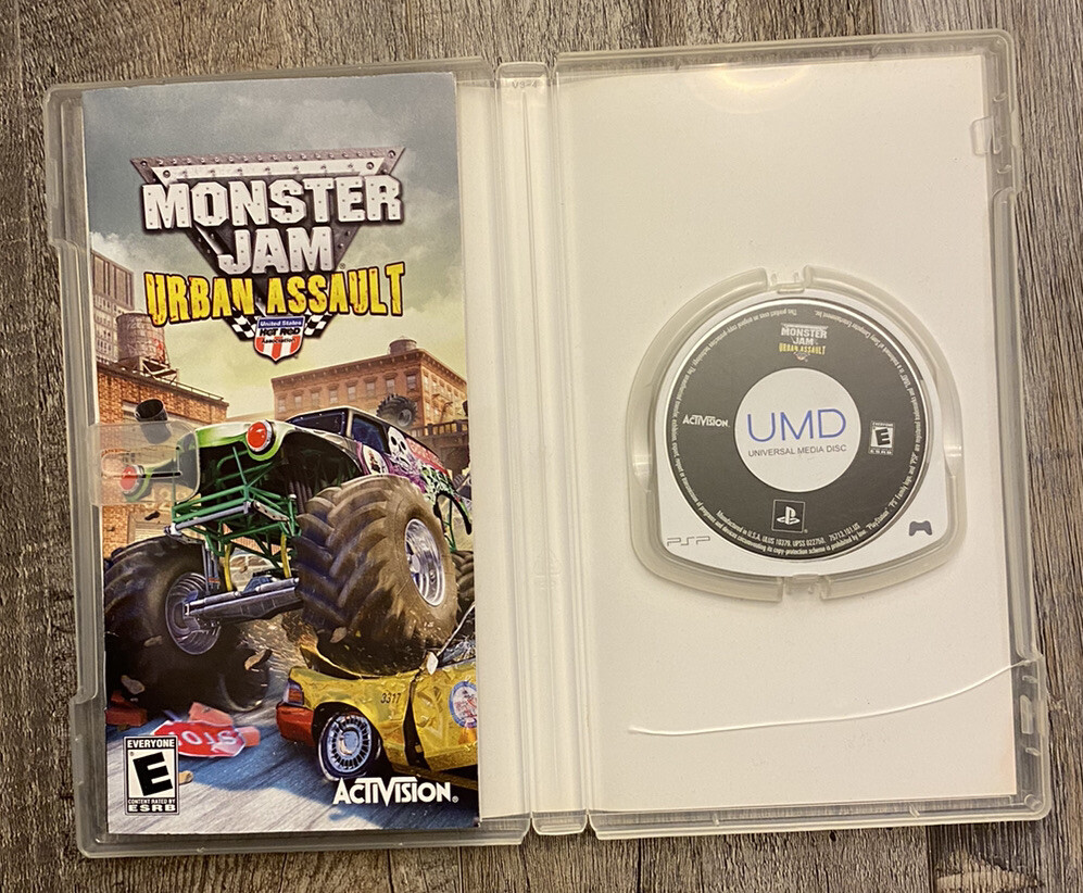 Monster Jam: Urban Assault (Sony PSP, 2008) **TESTED