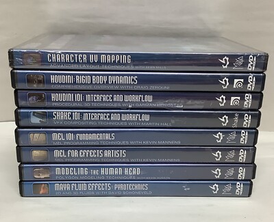 The Gnomon Workshop Professional Training For Artists DVDs Lot Of 8