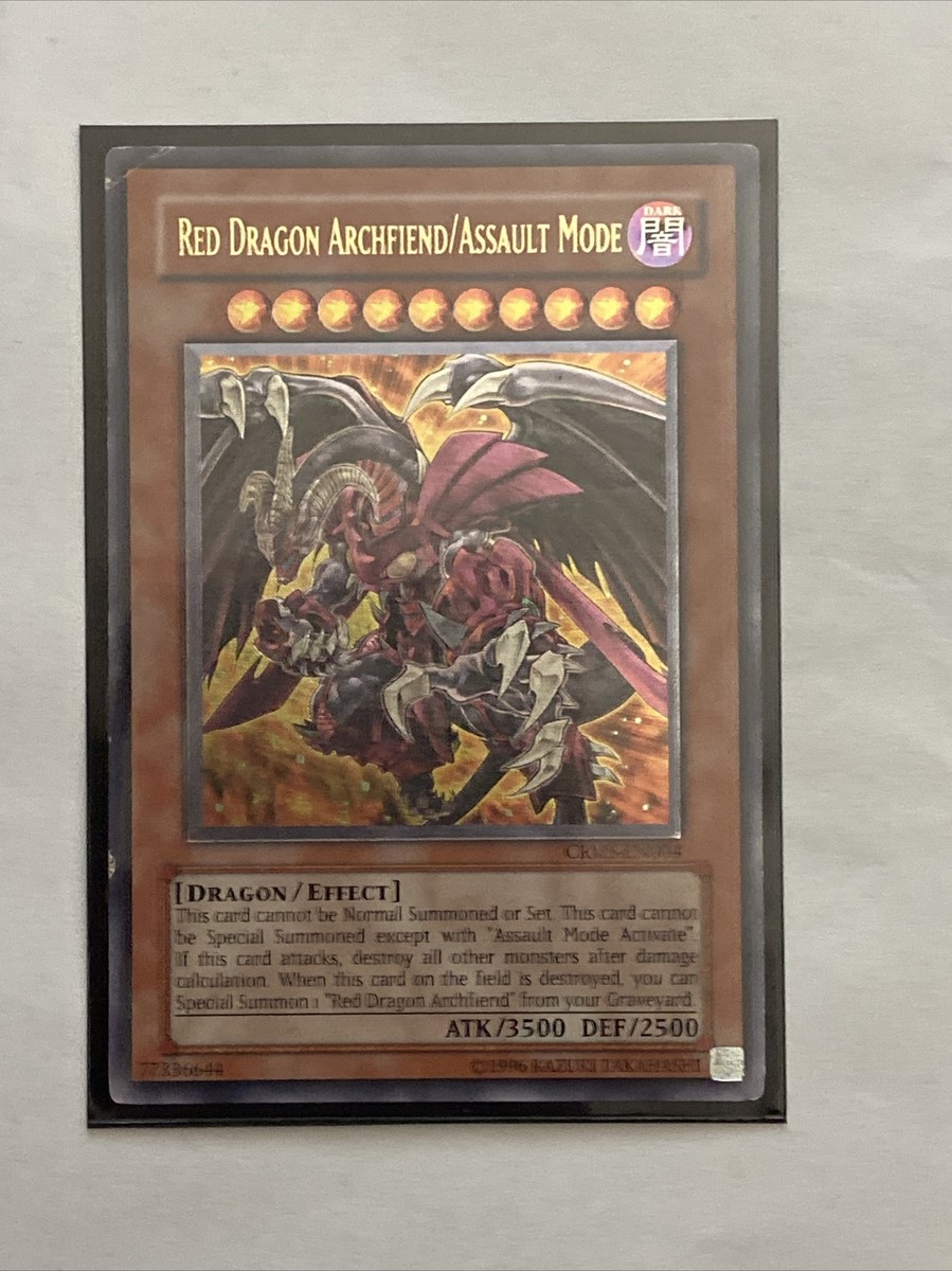 yugioh RED DRAGON ARCHFIEND/ASSAULT MODE CRMS-EN004 Ultimate
