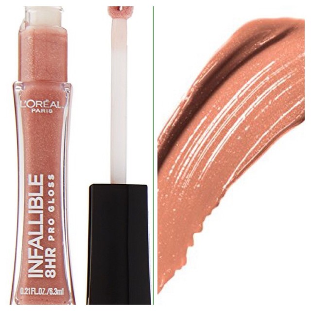 L'Oréal Paris Infallible Le Gloss Lip Gloss Color Coral Sands 405. 0.21