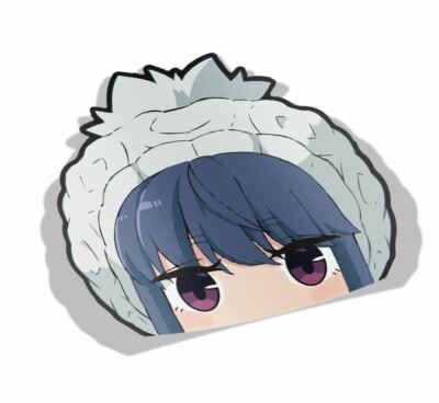 Rin Shima | Yuru Camp | Peeker - Peek - Anime Vinyl Stickers NEW