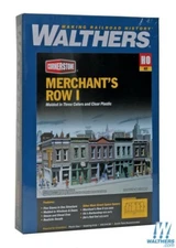 Walthers 933-3028 Merchant's Row I Kit HO Scale Train