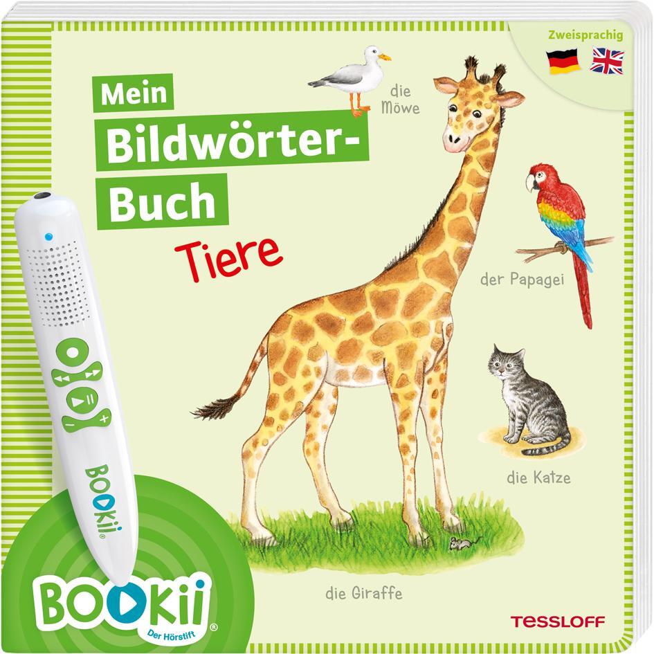 Thumbnail - Bookii® Mein Bildwörter-buch Tiere: Zweisprachig Deutsch / Englisch