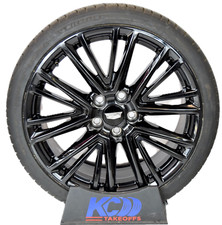 4 NEW 20" OEM Black Cadillac CTS CT5 Wheels Rims tires