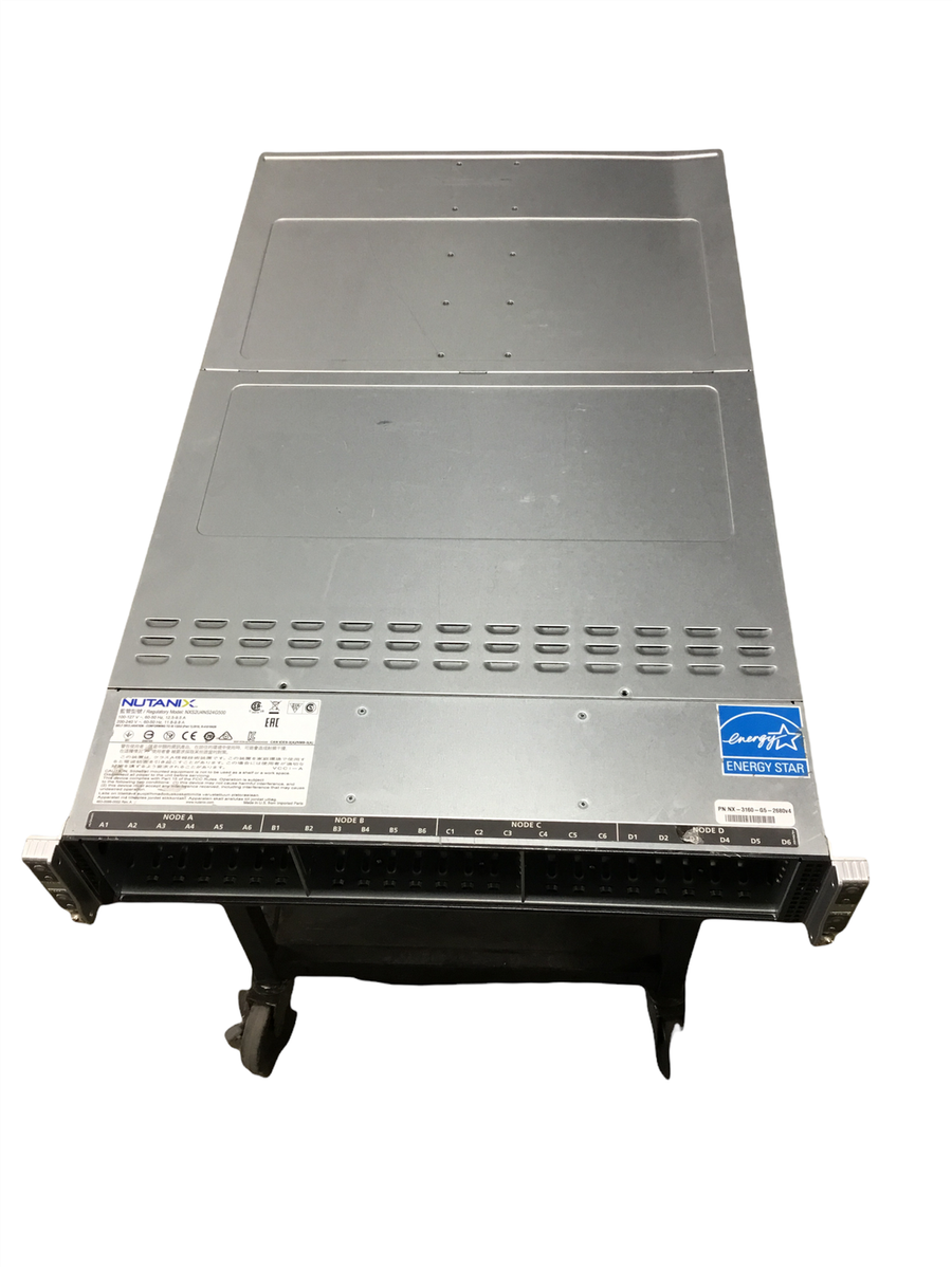 NUTANIX NXS2U4NS24G500 Chassis W/ 2x PWS-2K04A-1R Power Supply NX