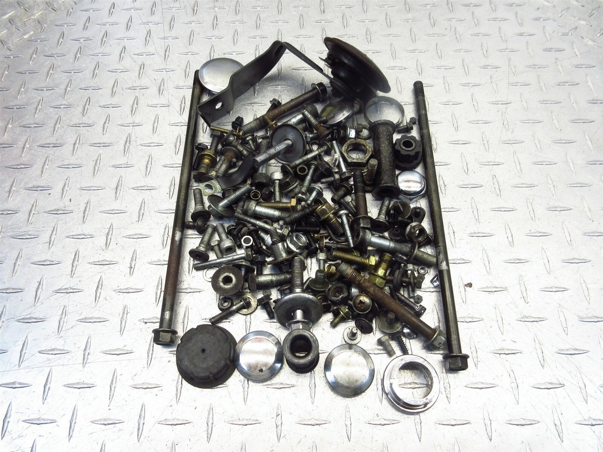 1990 90-93 Kawasaki ZX6 ZX600 OEM MISC Nuts Bolts Hardware Horn