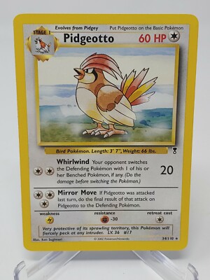 2002 Pokémon Pidgeotto 34/110 Lightly Played | eBay