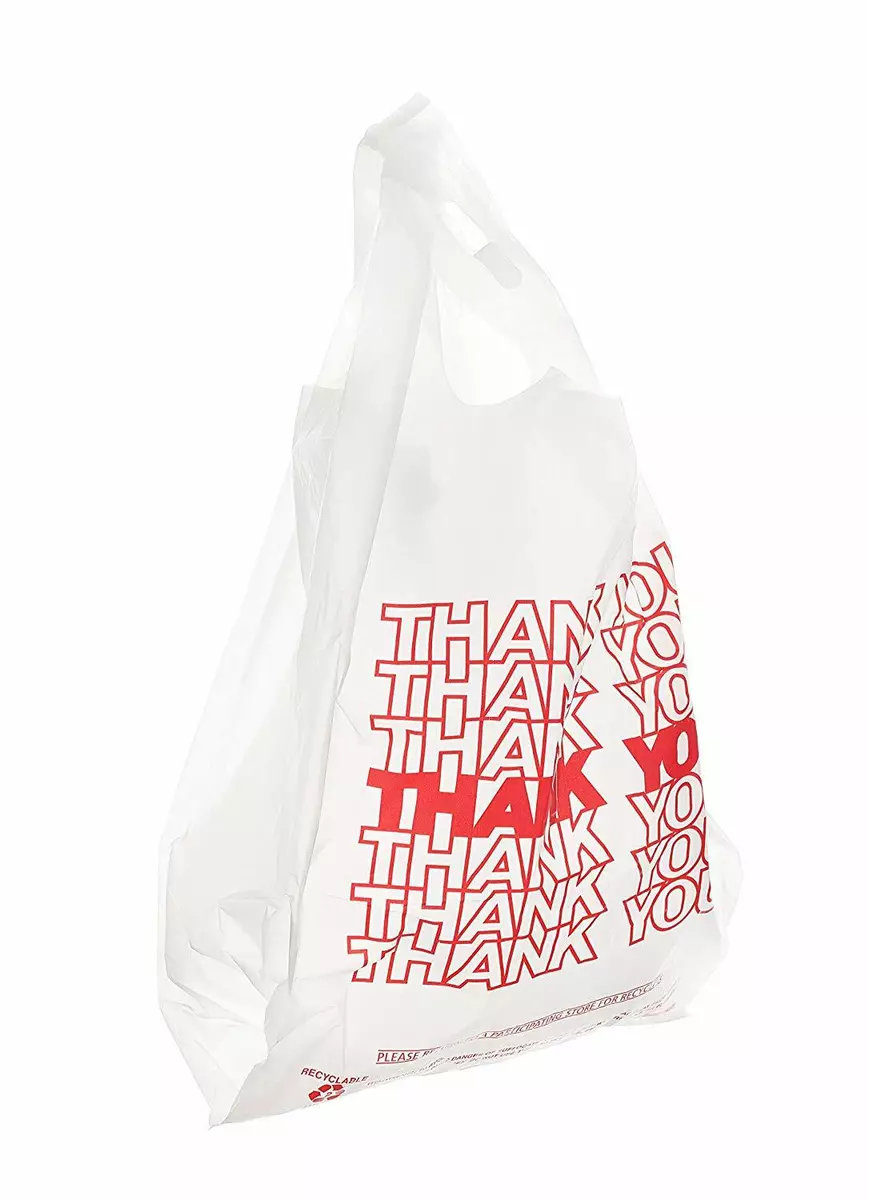 Embroidered Thank You Tote | Plastic Free Market Bag | Uncommon Goods