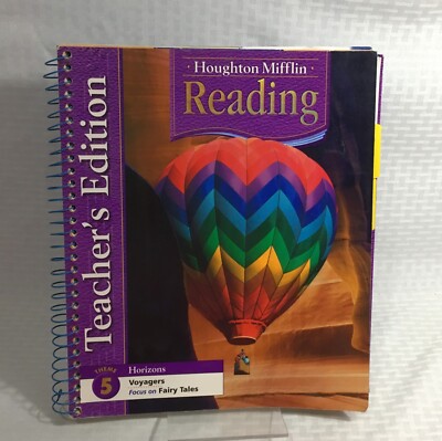 HOUGHTON MIFFLIN READING TEACHER'S EDITION / THIRD GRADE / HORIZONS / THEME 5