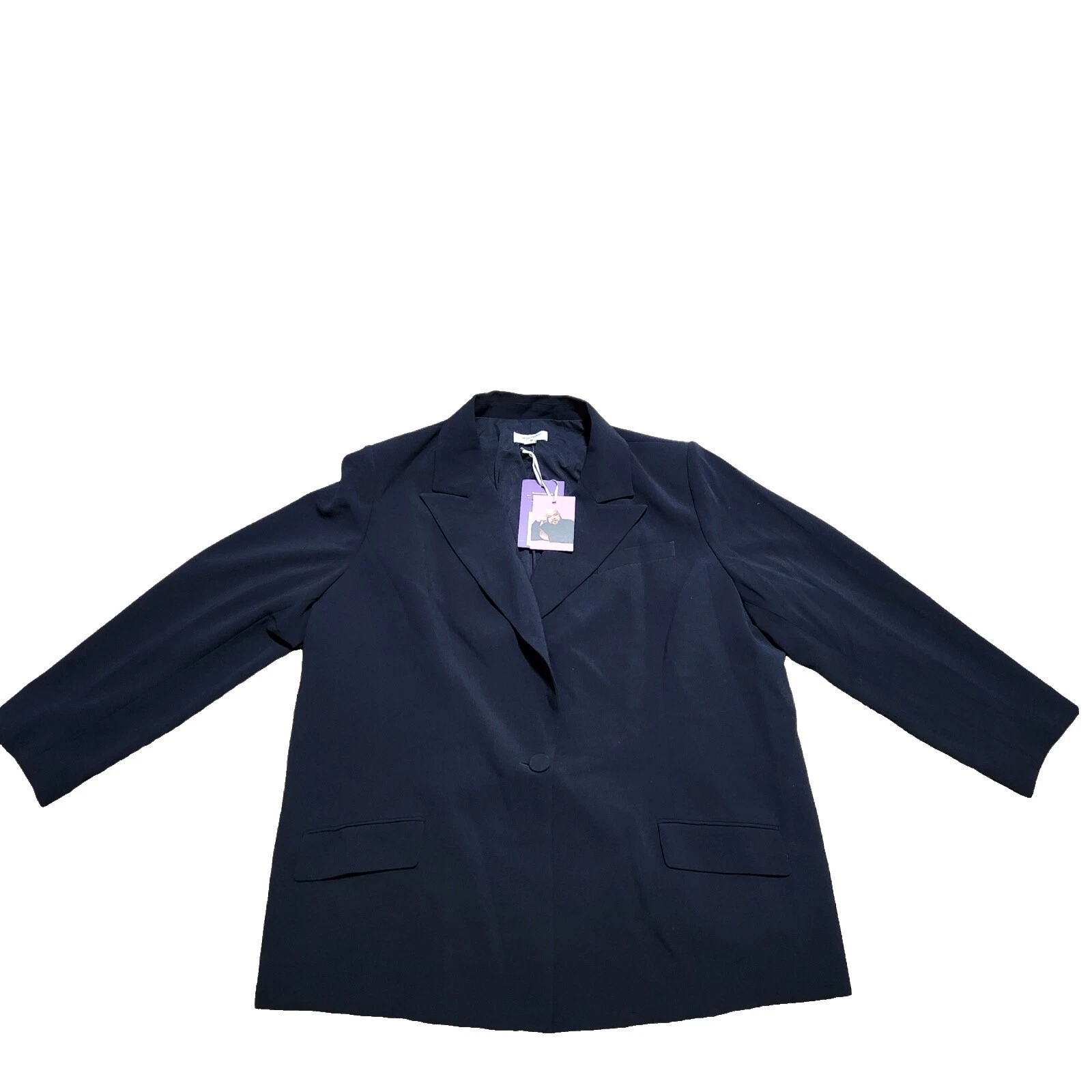 Hudson Negro sólido abrigos, chaquetas y chalecos para Mujeres