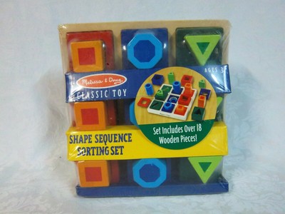 melissa and doug shape sequence sorting set