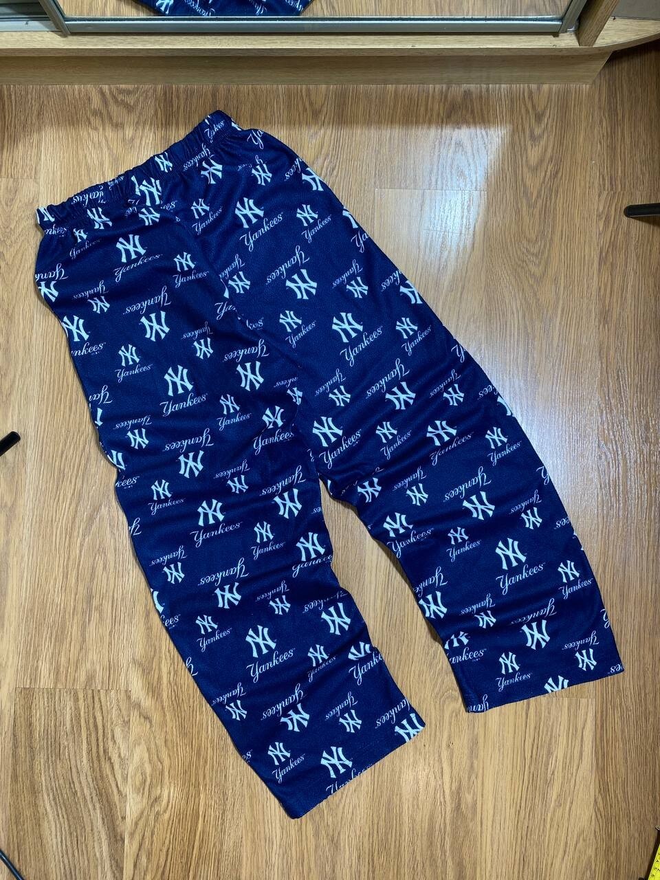 New York Yankees Sweatpants vintage Distressed NBA 90s Baggy Unisex DAD