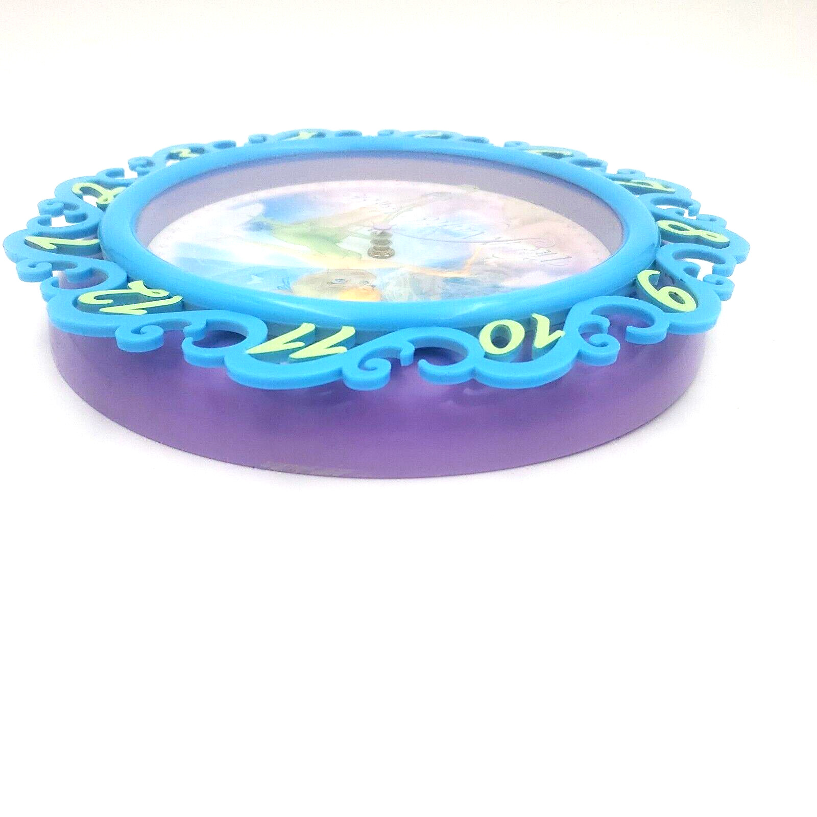 DISNEY TINKERBELL HOLOGRAPHIC WALL CLOCK  The Magic Touch & Pretty Little Pixie