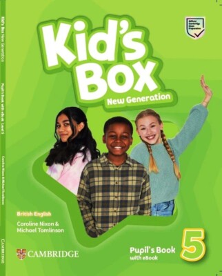 Cambridge KINDERBOX NEUE GENERATION Stufe 5 Schüler Buch + eBook Britisches Englisch NEU